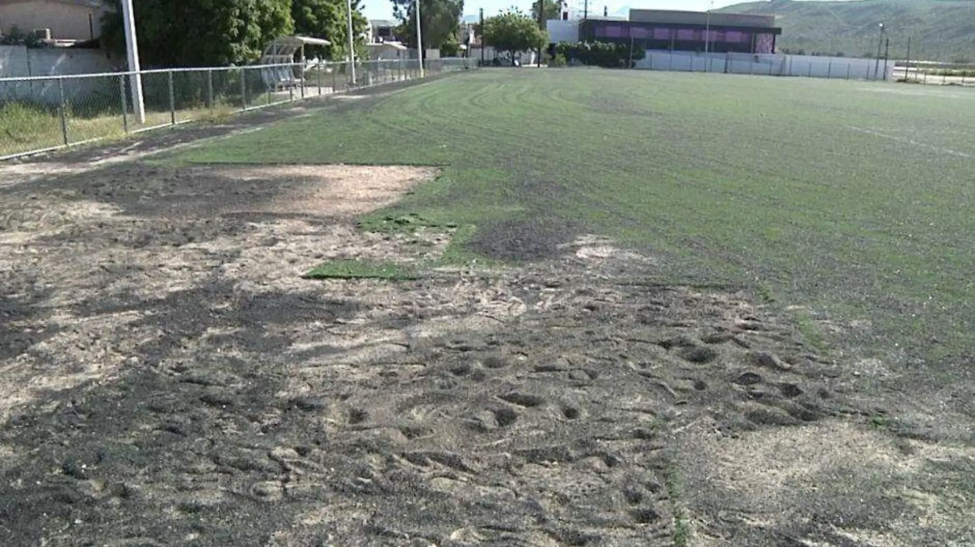 Vandalismo campo futbol